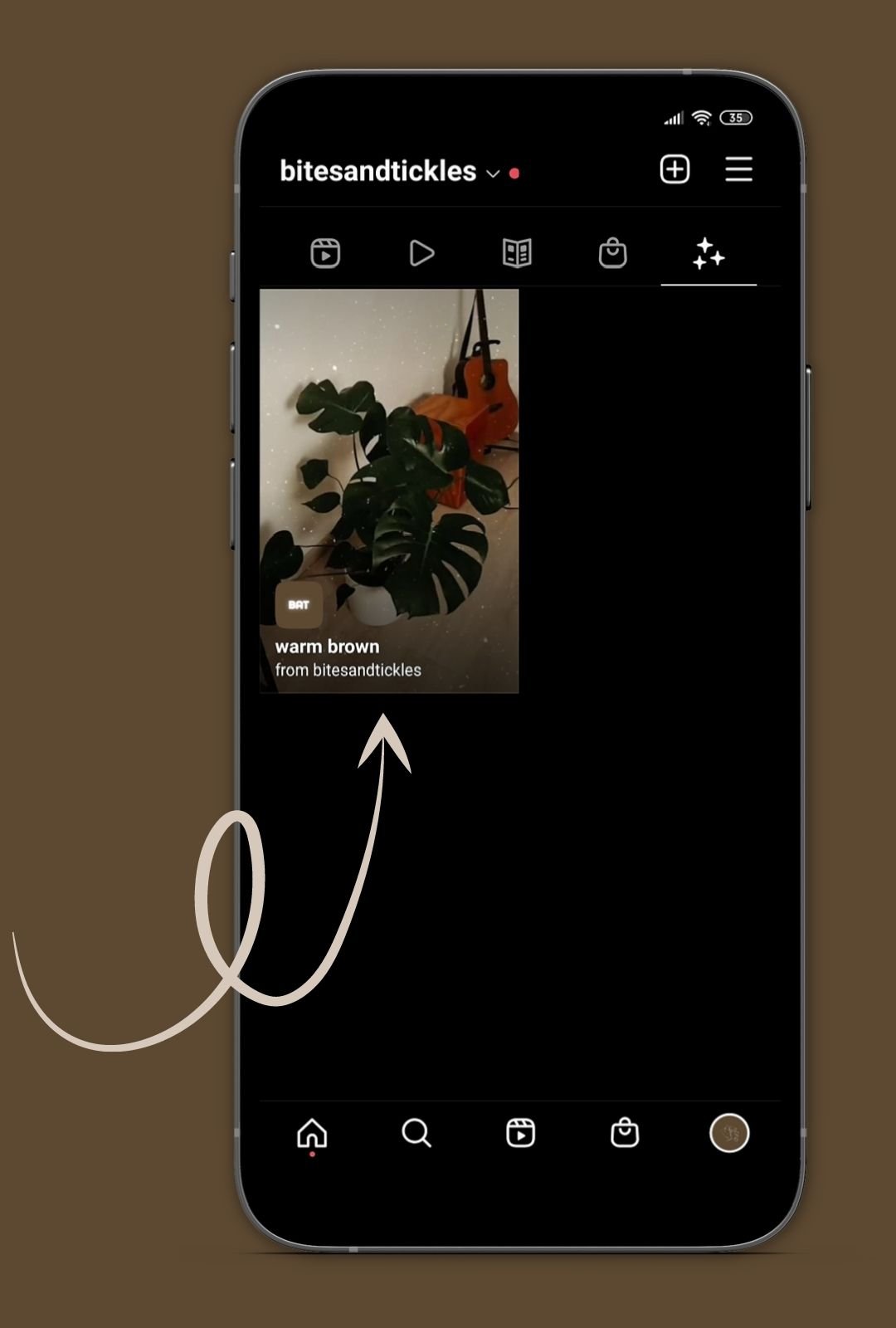 custom instagram story filter